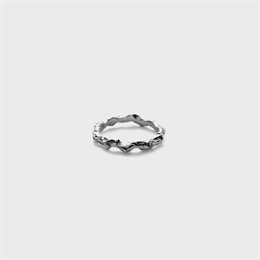 LEA HOYER CALM RING SILVER